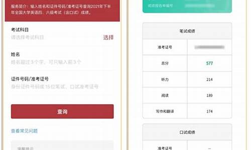 大学英语四级分数查询_大学英语四级分数查询入口