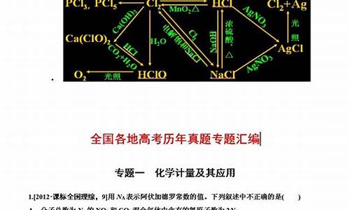 2015天津化学高考答案及解析_2015高考天津化学