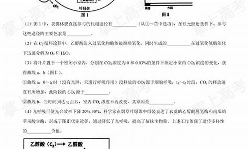 江苏高考生物答案2024_江苏高考生物试卷2020