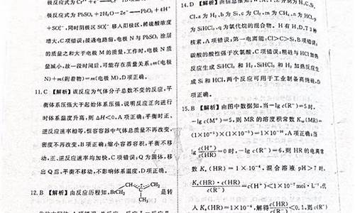 衡水中学高考调研化学答案_衡水高考调研化学答案