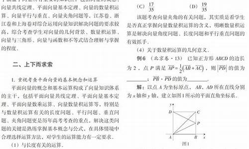 高考向量复习,高考 向量