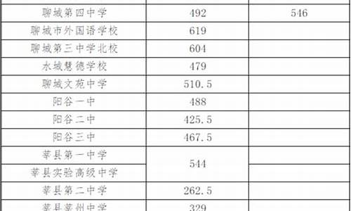 聊城文启高中分数线-聊城文苑2021中考录取分数线